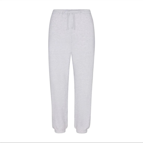 COPY - SKIMS COTTON FLEECE ZIP UP HOODIE AND COTTON FLEECE JOGGER | LIGHT HEATH… - Picture 3 of 10